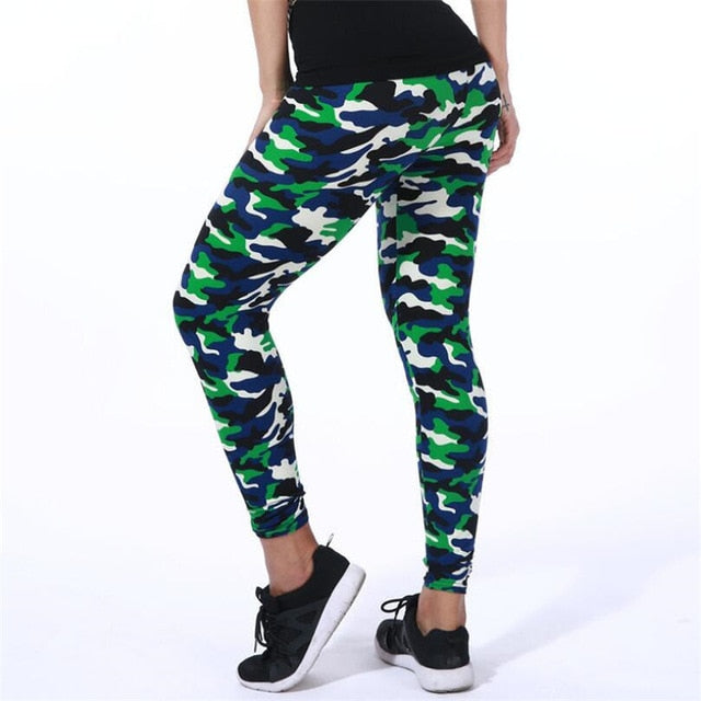 YSDNCHI 2021 Camouflage Womens for Leggings