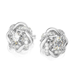 Moissanite Stud Earrings