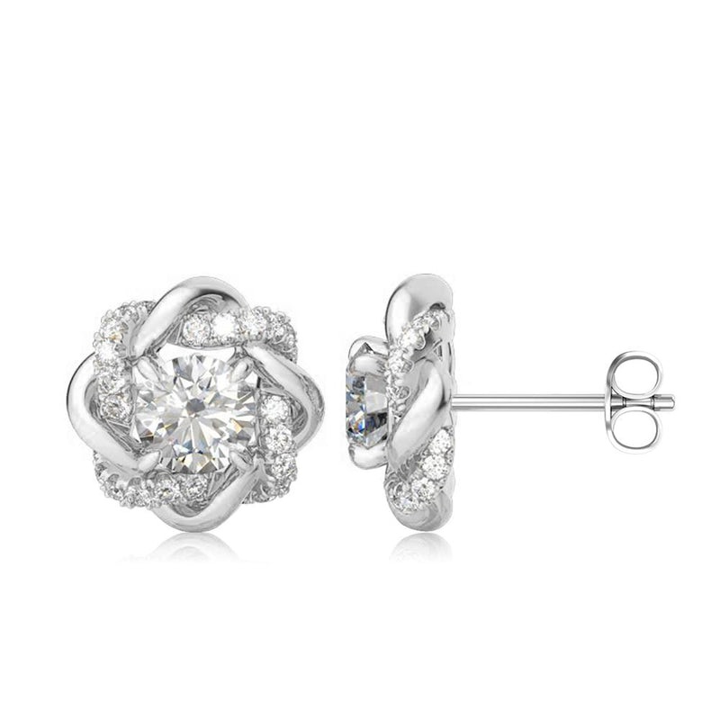 Moissanite Stud Earrings