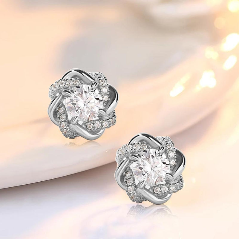 Moissanite Stud Earrings