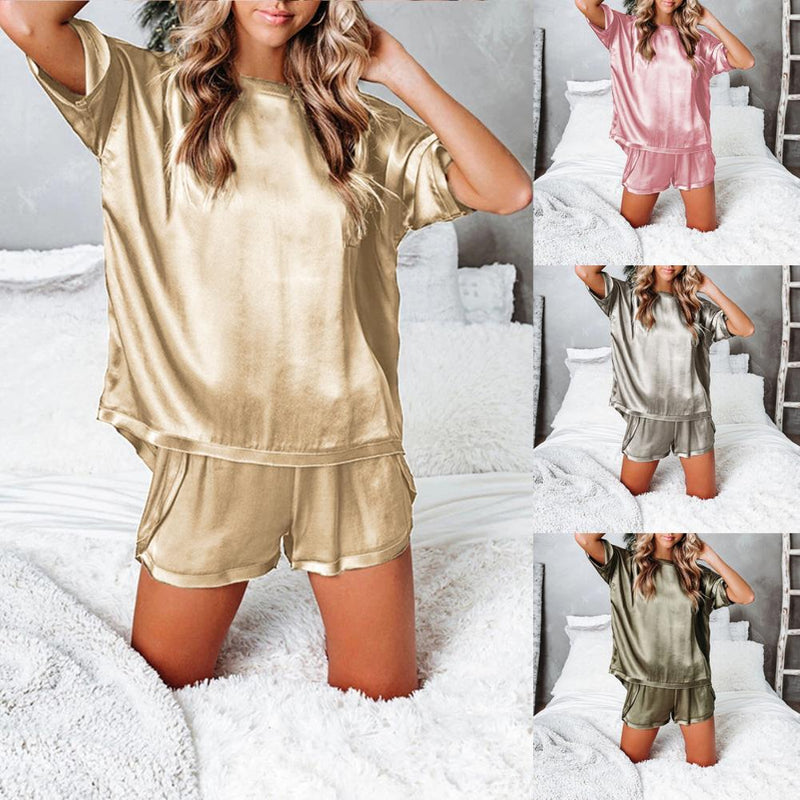 Silk Pyjama Set For Women