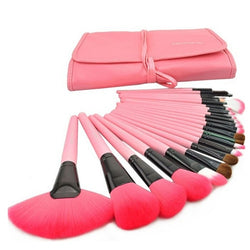 Gift Bag Of  24 pcs Makeup Brush Sets Professional Cosmetics Brushes Eyebrow Powder Foundation Shadows Pinceaux Make Up Tools